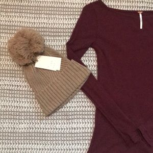 Pom Pom Beanie